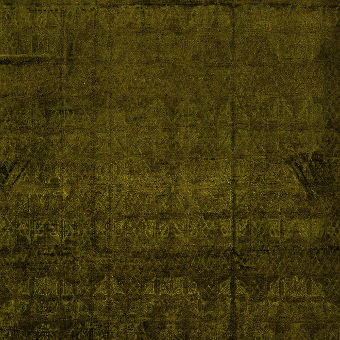 Abstract Yellow Modern Rug, abs4492yw