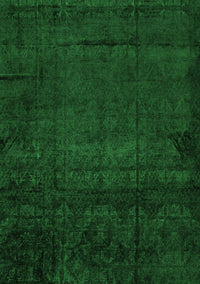 Abstract Green Modern Rug, abs4492grn