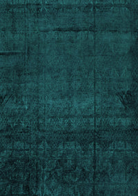 Abstract Turquoise Modern Rug, abs4492turq