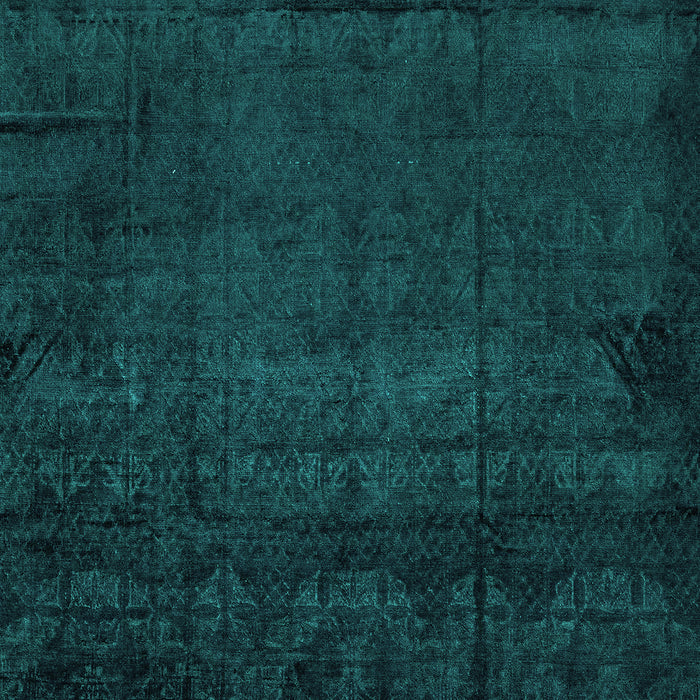 Abstract Turquoise Modern Rug, abs4492turq