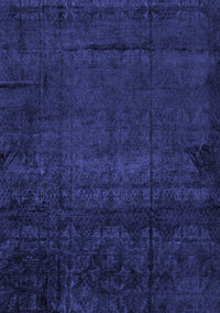 Abstract Blue Modern Rug, abs4492blu