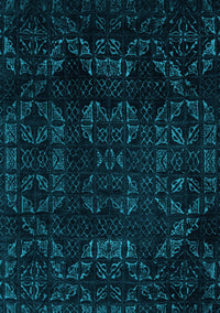 Abstract Light Blue Modern Rug, abs4493lblu