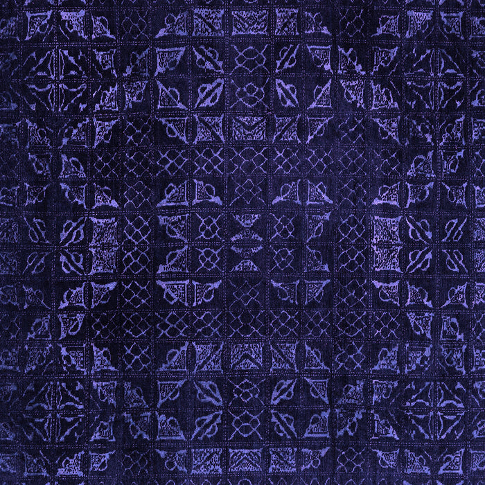 Square Abstract Purple Modern Rug, abs4493pur