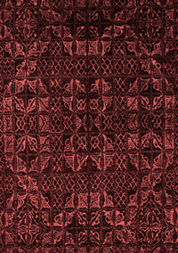 Abstract Red Modern Rug, abs4494red