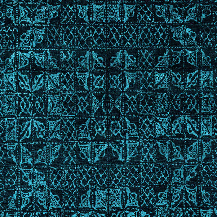 Machine Washable Abstract Light Blue Modern Rug, wshabs4494lblu