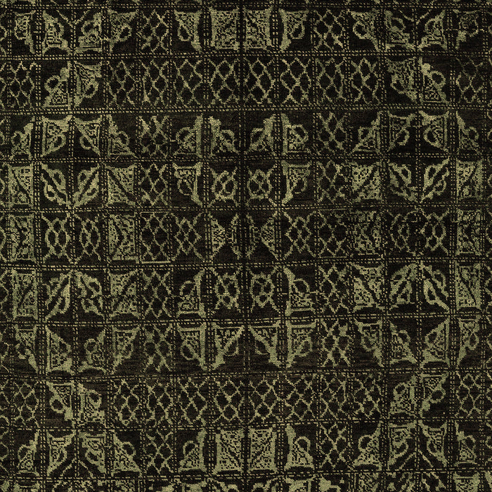 Abstract Brown Modern Rug, abs4494brn