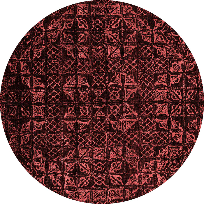 Abstract Red Modern Rug, abs4494red
