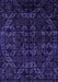 Machine Washable Abstract Purple Modern Area Rugs, wshabs4494pur