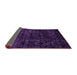 Sideview of Abstract Pink Modern Rug, abs4495pnk