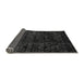 Sideview of Abstract Gray Modern Rug, abs4495gry