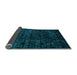 Sideview of Abstract Light Blue Modern Rug, abs4495lblu