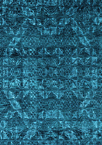 Abstract Light Blue Modern Rug, abs4496lblu