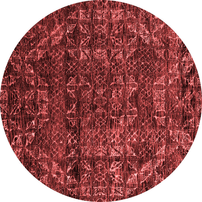 Machine Washable Abstract Red Modern Rug, wshabs4496red