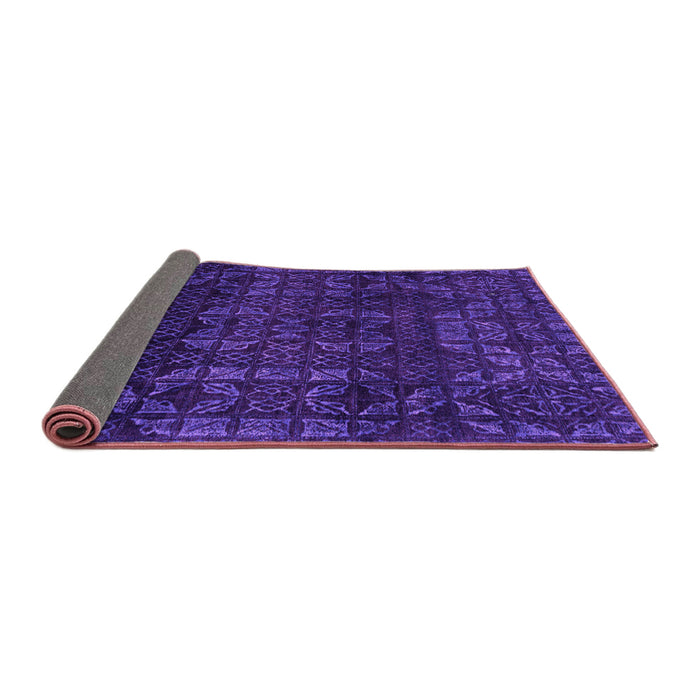 Sideview of Abstract Pink Modern Rug, abs4497pnk