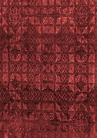 Abstract Red Modern Rug, abs4497red