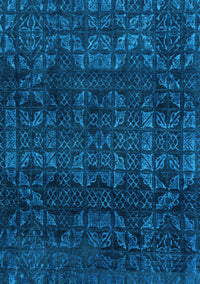 Abstract Light Blue Modern Rug, abs4497lblu