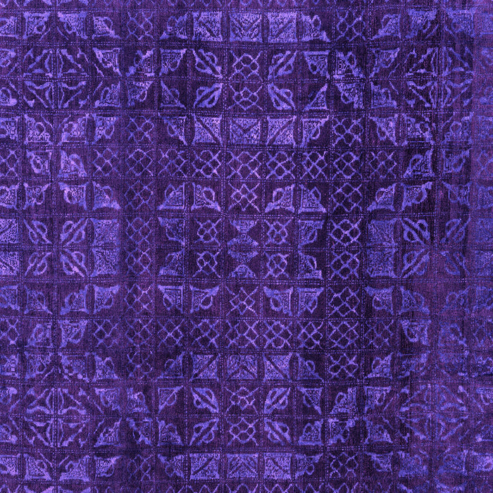 Square Abstract Pink Modern Rug, abs4497pnk