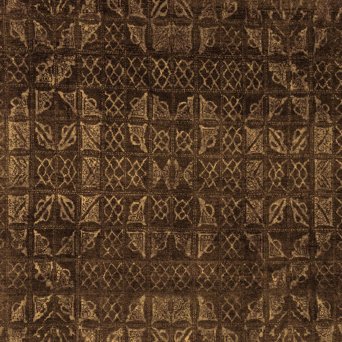 Abstract Orange Modern Rug, abs4497org