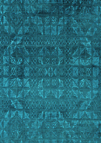 Abstract Turquoise Modern Rug, abs4498turq