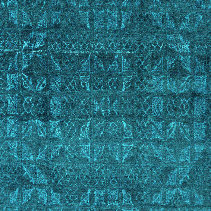 Abstract Turquoise Modern Rug, abs4498turq