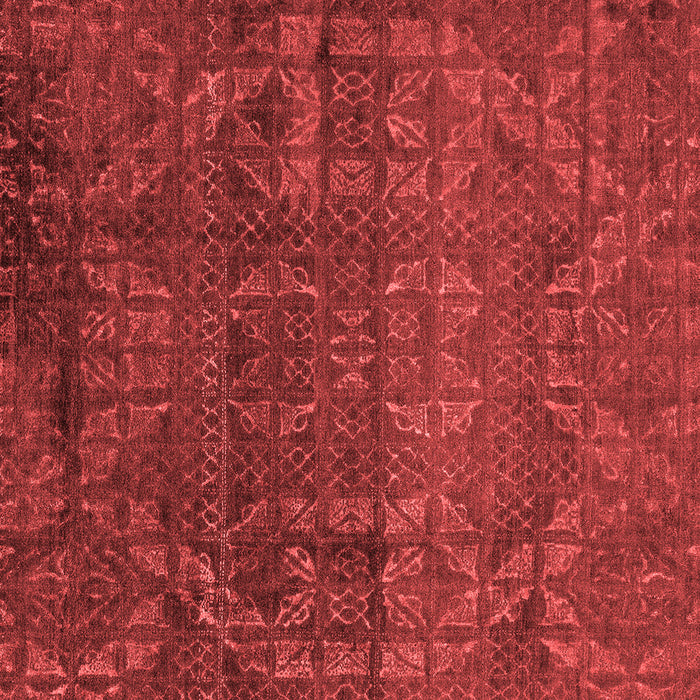 Abstract Red Modern Rug, abs4498red