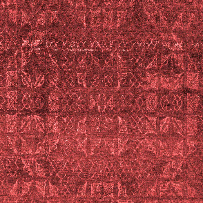 Machine Washable Abstract Red Modern Rug, wshabs4498red