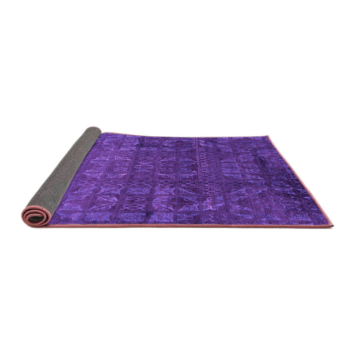 Sideview of Abstract Pink Modern Rug, abs4498pnk