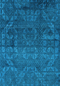 Abstract Light Blue Modern Rug, abs4498lblu