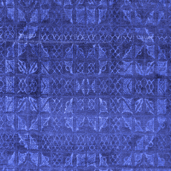 Abstract Blue Modern Rug, abs4498blu