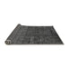 Sideview of Abstract Gray Modern Rug, abs4498gry