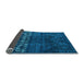 Sideview of Abstract Light Blue Modern Rug, abs4499lblu