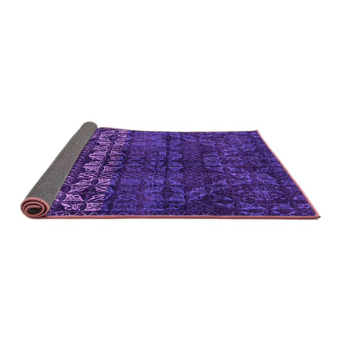 Sideview of Abstract Pink Modern Rug, abs4499pnk