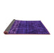 Sideview of Abstract Pink Modern Rug, abs4499pnk