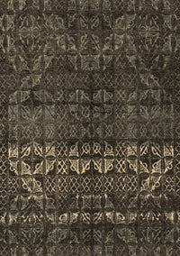 Abstract Brown Modern Rug, abs4499brn