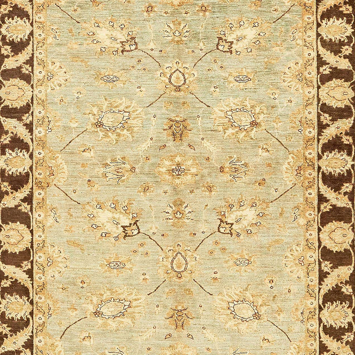 Abstract Cinnamon Brown Oriental Rug, abs449