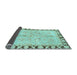 Sideview of Oriental Light Blue Traditional Rug, abs449lblu