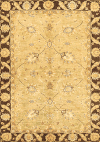 Oriental Brown Traditional Rug, abs449brn