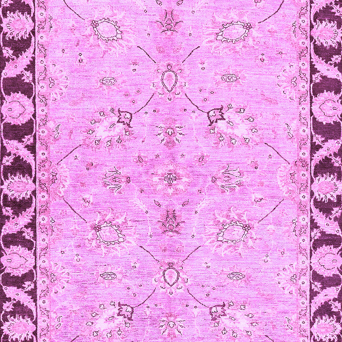 Machine Washable Oriental Purple Traditional Area Rugs, wshabs449pur