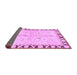 Sideview of Oriental Purple Traditional Rug, abs449pur