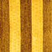 Square Abstract Yellow Modern Rug, abs44yw