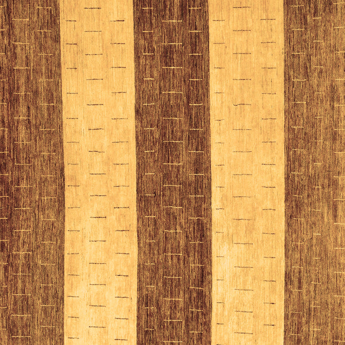 Square Machine Washable Abstract Brown Modern Rug, wshabs44brn