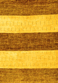 Abstract Yellow Modern Rug, abs44yw