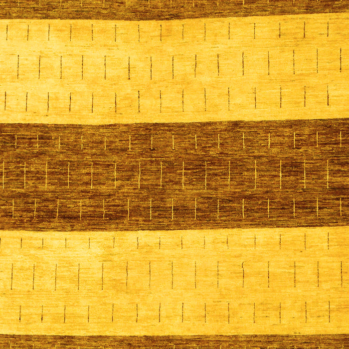 Abstract Yellow Modern Rug, abs44yw