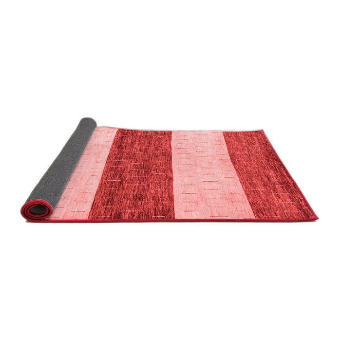 Abstract Red Modern Area Rugs