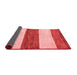 Abstract Red Modern Area Rugs