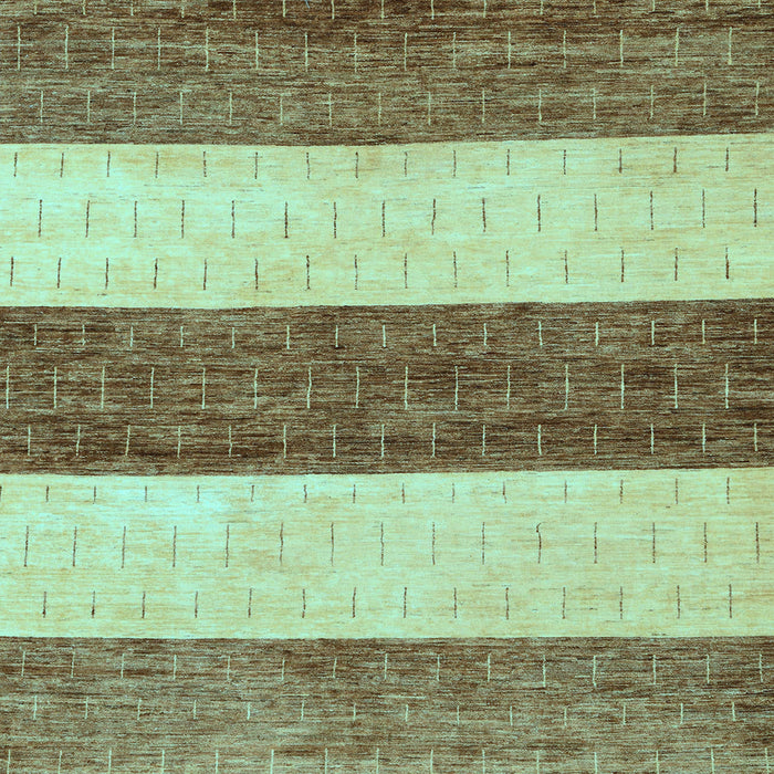 Square Machine Washable Abstract Light Blue Modern Rug, wshabs44lblu