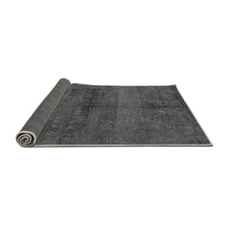 Sideview of Persian Gray Bohemian Rug, abs4500gry