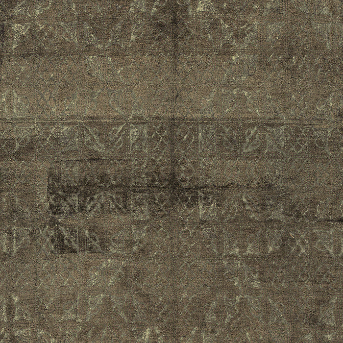 Machine Washable Persian Brown Bohemian Rug, wshabs4500brn