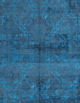 Abstract Blue Persian Rug, abs4500