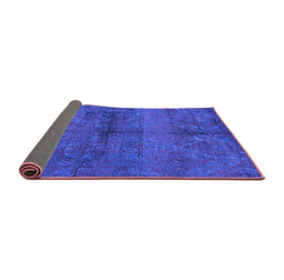 Sideview of Persian Purple Bohemian Rug, abs4500pur
